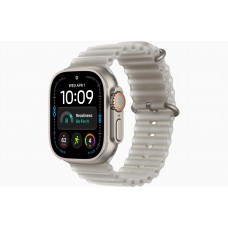 Apple Watch Ultra 4 49mm корпус из титана + ремешок (translucent gray)