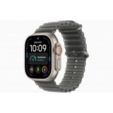 Apple Watch Ultra 4 49mm корпус из титана + ремешок (translucent black)