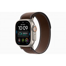 Apple Watch Ultra 4 49mm корпус из титана + ремешок (dark umber)