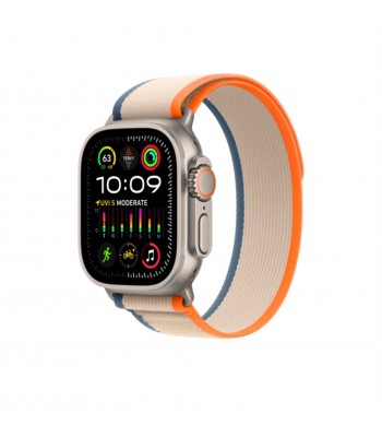 Apple Watch Ultra 2 GPS + Cellular 49mm корпус из титана + ремешок (оранжево/бежевого)