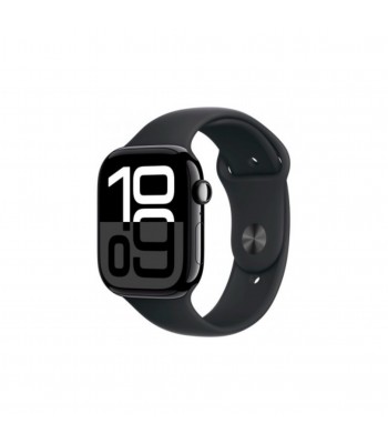 Apple Watch S10 42мм Sport Band (черный глянец)