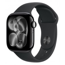 Apple Watch S11 42мм Sport Band (черный глянец) ОФИЦИАЛЬНЫЕ