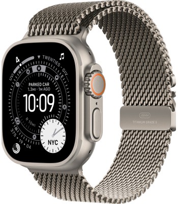 Apple Watch Ultra 3 GPS + Cellular 49mm корпус из титана + ремешок  ( milanese natural )