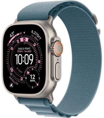 Apple Watch Ultra 3 GPS + Cellular 49mm корпус из титана + ремешок  ( light blue  )
