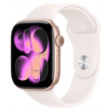 Apple Watch S11 42мм Sport Band (розовое золото) ОФИЦИАЛЬНЫЕ
