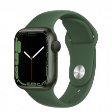 Apple Watch S7 41мм Green Aluminum Case with Clover Sport Band Официальные