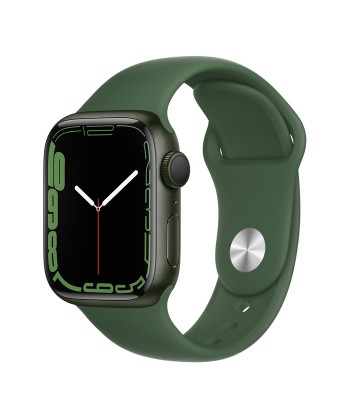 Смарт-часы Apple Watch S7 41мм Clover Sport Band (зеленые)