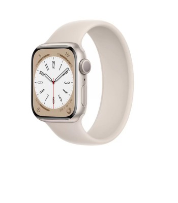 Apple Watch S8 45мм Starlight Sport Band (бежевые)