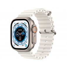 Apple Watch Ultra GPS + Cellular 49mm корпус из титана + ремешок (белый)