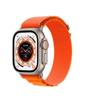 Смарт-часы Apple Watch Ultra GPS + Cellular 49mm корпус из титана + ремешок Alpine (оранжевый)