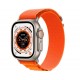 Watch Ultra GPS + Cellular 49mm корпус из титана титановый + ремешок Alpine (оранжевый)