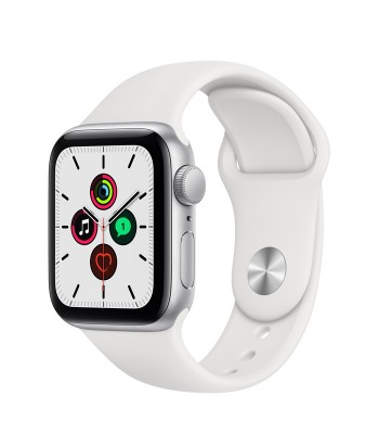 Смарт-часы Apple Watch SE 44мм White Sport Band (белые)