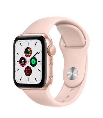 Смарт-часы Apple Watch SE 44мм Pink Sand Sport Band (розовые)